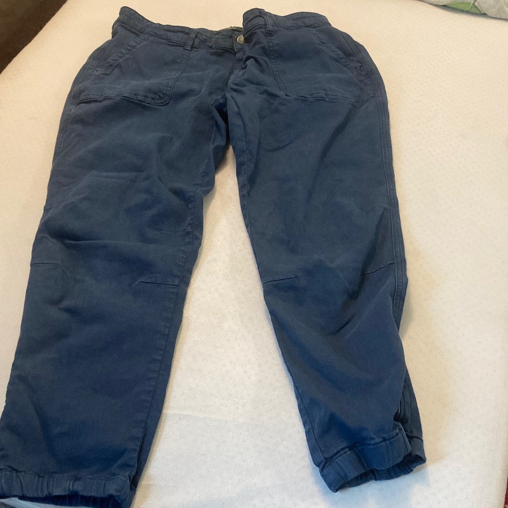 Mavi Women's Deep Blue Ankle Pants